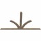Ekena Millwork Richland Smooth Timber Gable Bracket, Douglas Fir, 72"W x 42"H x 1 1/2"D x 3 1/2"F, 14/12 Pitch GBW072X42X0204RIC00SDF - alternate 2